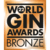 World gin awards 2022 - bronz