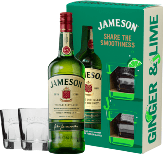 Jameson Irish Whiskey 2本セット、ミニボトル他 グッズ付き 3c0dace232d069f894a2d9a343172b