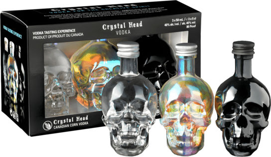 Crystal Head Experience Tasting Pack 3×0.05 l | Bondston