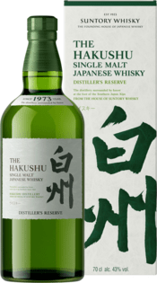 Suntory Hakushu Distiller's Reserve – Japanese single malt whisky