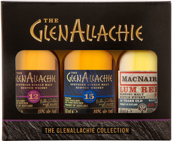 The GlenAllachie Mini Bundle 3 x 0,05l