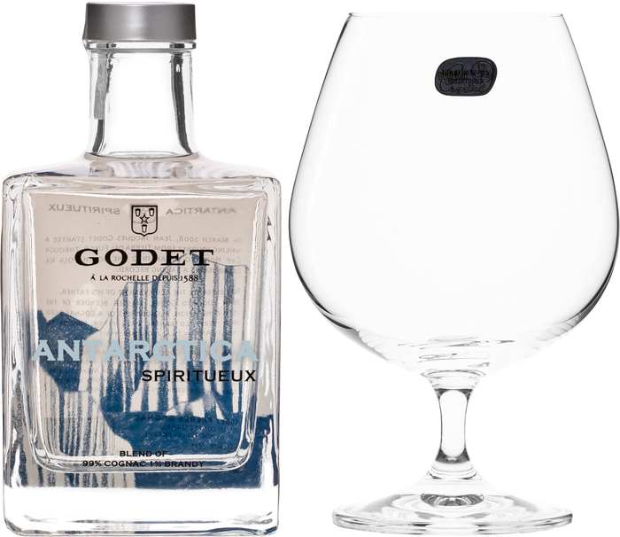 Godet Antarctica + 1 glass