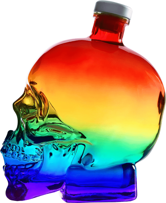 Crystal Head Rainbow