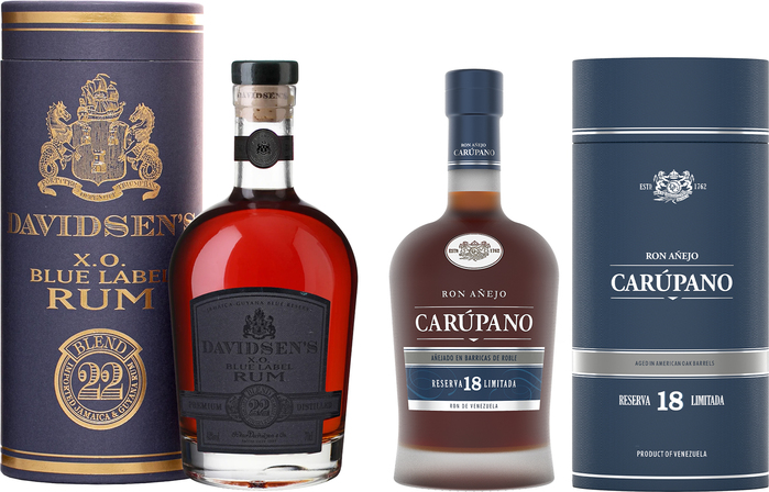 Bundle Davidsen's XO Blue Label + Carúpano Reserva Limitada 18