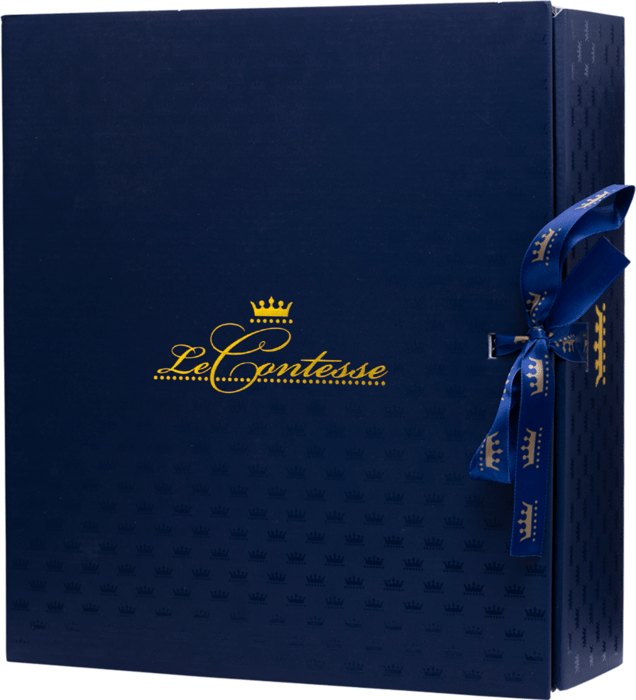 Le Contesse Prosecco Spumante DOCG Conegliano Valdobbiadene Brut + 2 glasses
