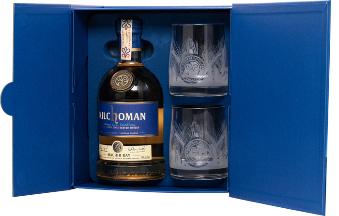 Kilchoman Machir Bay + 2 glasses