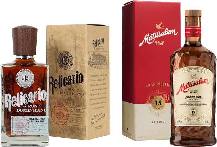 Bundle Matusalem Gran Reserva 15 + Relicario Ron Dominicano Superior