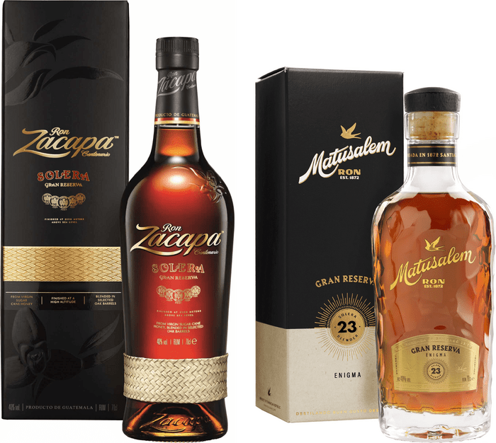 Bundle Zacapa Solera Gran Reserva + Matusalem Gran Reserva 23 Enigma