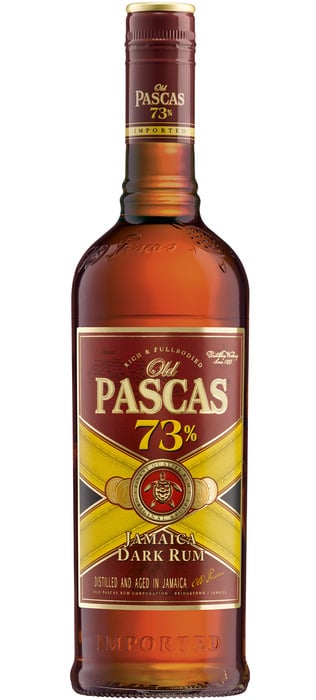 Old Pascas Dark Rum 73%