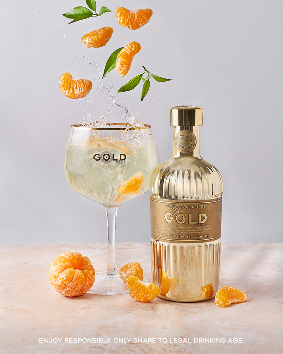 Gold 999.9 Gin Finest Tangerines