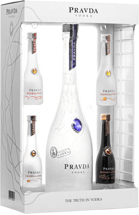 Pravda Vodka Gift Set