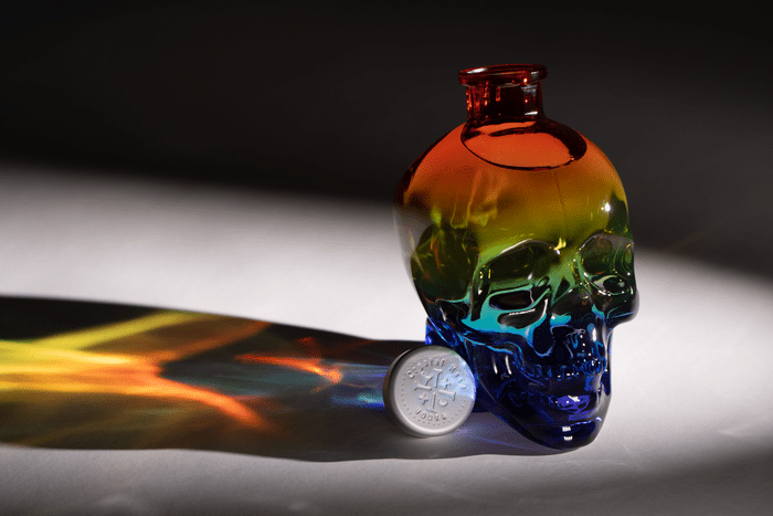 Crystal Head Rainbow