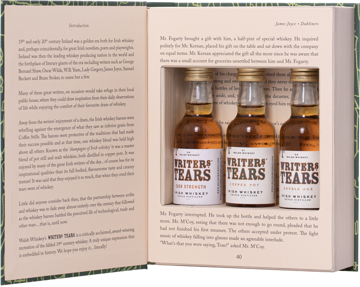 Writers Tears Kniha 3 x 0,05l