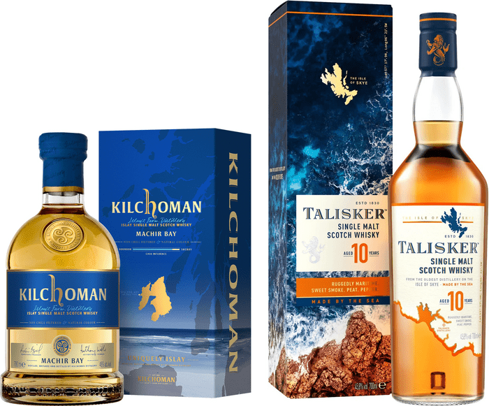 Bundle Kilchoman Machir Bay + Talisker 10y