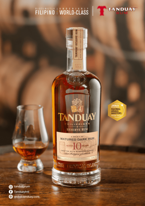 Tanduay Matured Dark Rum 10 letý