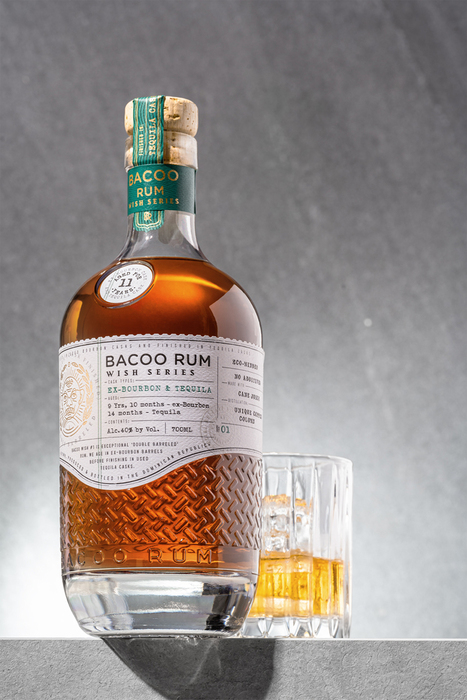 Bacoo Rum Wish Series Ex-Bourbon & Tequila 11 ročný