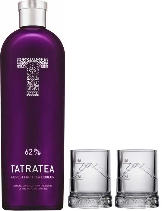 Tatratea Forest Fruit + 2 poháre
