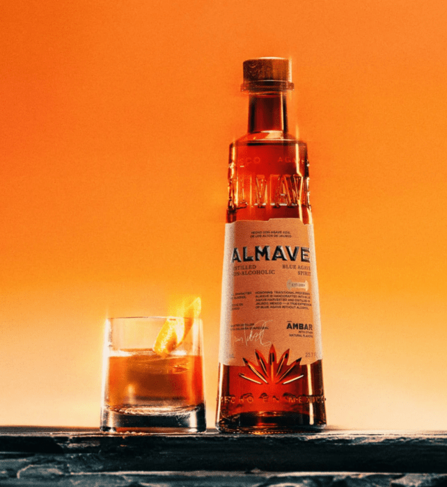 Almave Ambar Non-Alcoholic Blue Agave Spirit