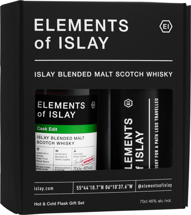 Elements of Islay Cask Edit + thermal flask
