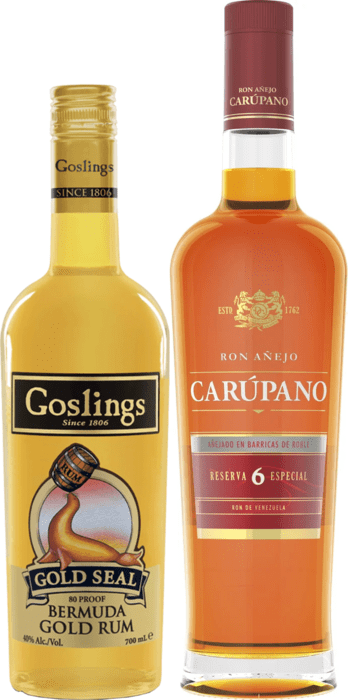 Bundle Goslings Gold Rum + Carúpano Reserva Especial 6
