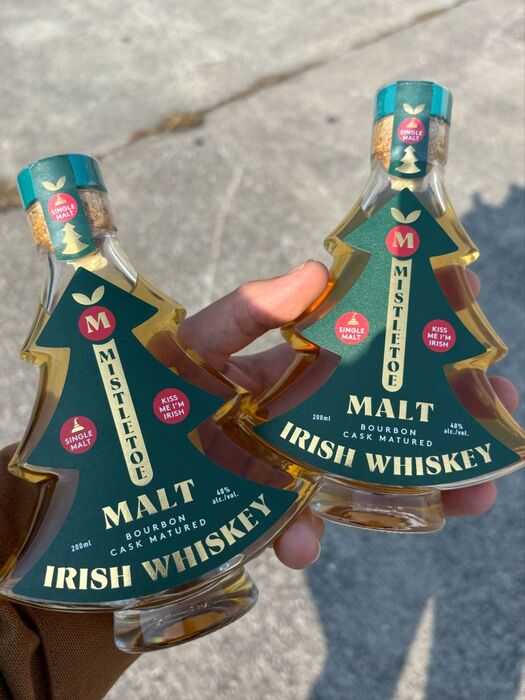 Mistletoe Malt Irish Whiskey - Vianočný stromček 0,2l