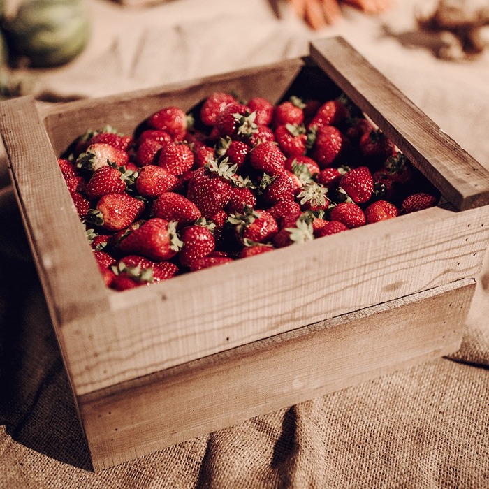 Puerto de Indias Strawberry + sklenice