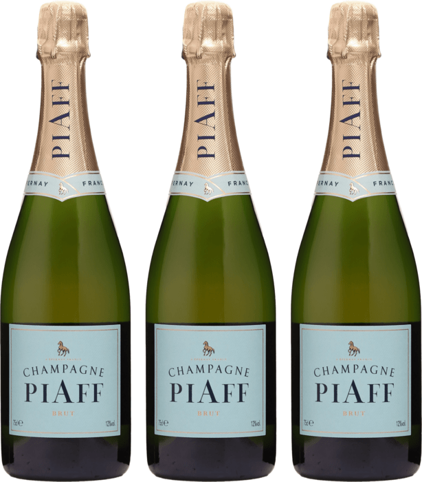 Bundle 3x Champagne Piaff Brut
