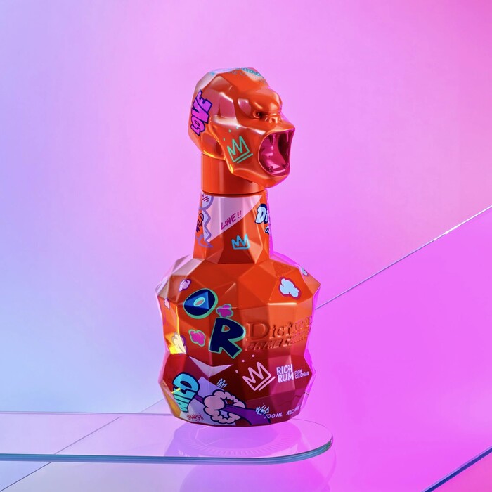 Dictador Game Changer Orange & Pink Bottle