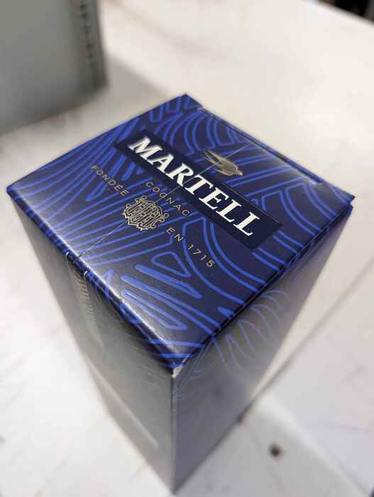 Martell Cordon Bleu - poškodený obal