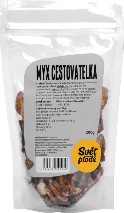 Svět Plodů Myx Cestovatelka 200g