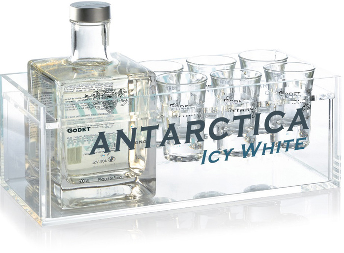 Godet Antarctica + 6 pohárov