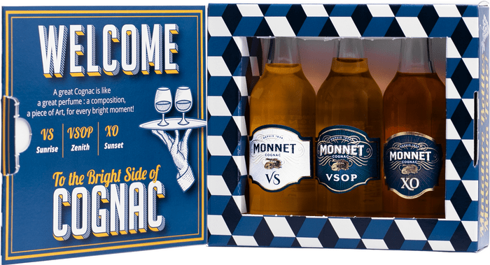 Monnet Tasting Set 3 x 0,05l