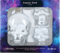 Crystal Head + 2 glasses