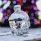 Crystal Head + 4 glasses