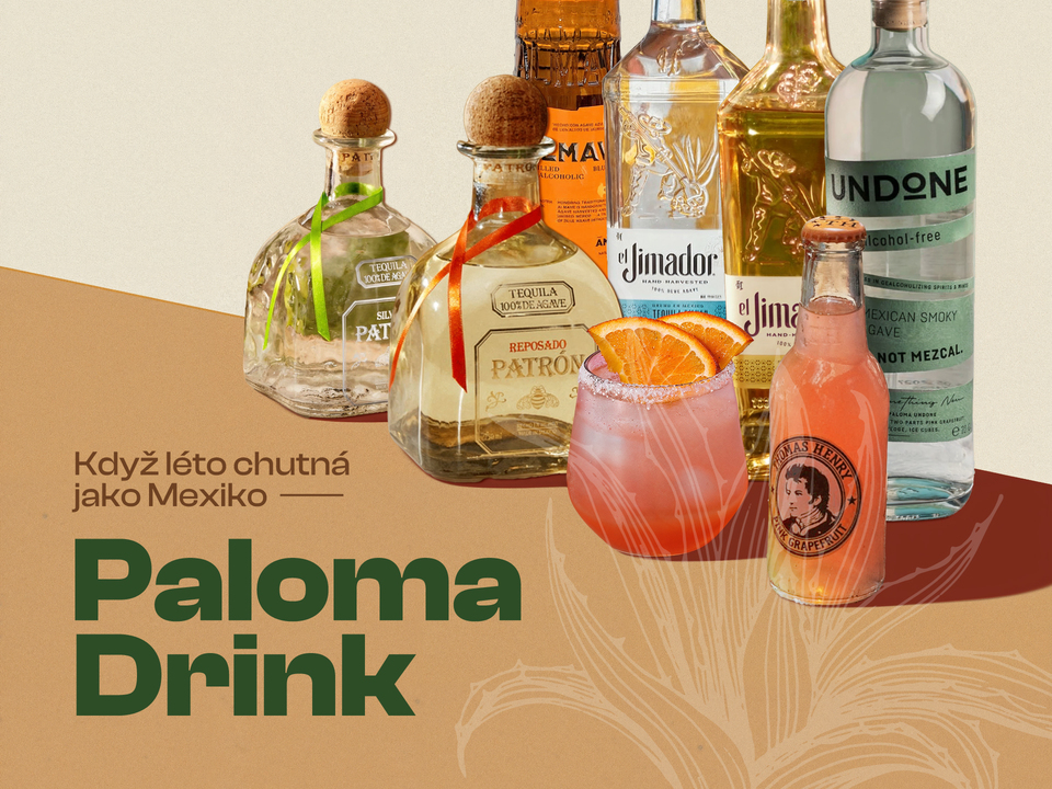 Namíchej si Paloma drink