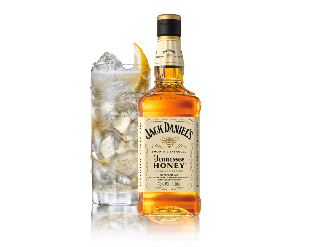 Jack Daniel's Honey + 4x Thomas Henry Bitter Lemon