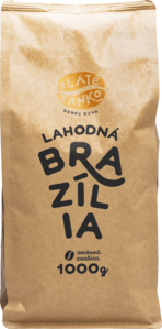 Káva Brazília Zlaté Zrnko 1000g