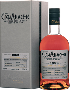 The GlenAllachie 32 ročná Pedro Ximénez Puncheon Single Cask 1989