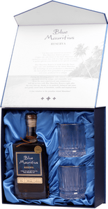 Blue Mauritius Reserva + 2 glasses pack