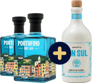 Bundle 2x Portofino Dry Gin + Gin Sul free