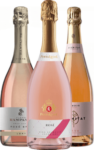 Bundle of rosé sparkling wines