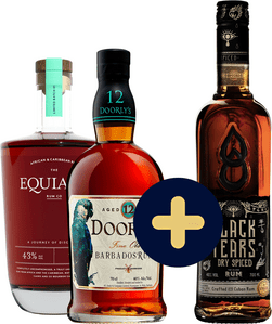 Set Equiano + Doorly's 12 ročný + Black Tears Spiced zadarmo