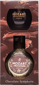 Mozart Chocolate Cream + glass