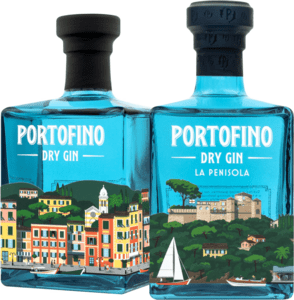 Set Portofino Gin + Portofino Dry Gin La Penisola