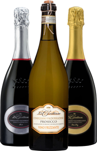 Set Le Contesse Prosecco Conegliano Valdobbiadene