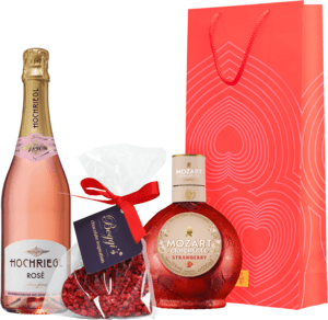 Set Hochriegl Rosé + Mozart Strawberry + Boggi's Srdce