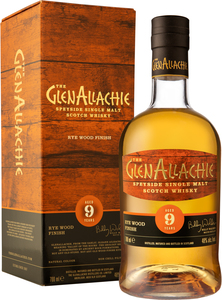 The GlenAllachie 9 ročná Rye Wood Finish