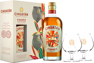 Cihuatán Cinabrio 12 letý + 2 sklenice