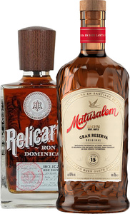 Set Matusalem Gran Reserva 15 + Relicario Ron Dominicano Superior