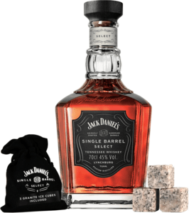 Jack Daniel's Single Barrel + whisky kamene